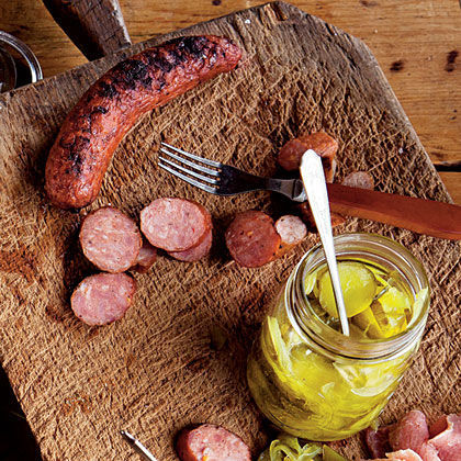 Sausage and Pickles Farm to Table